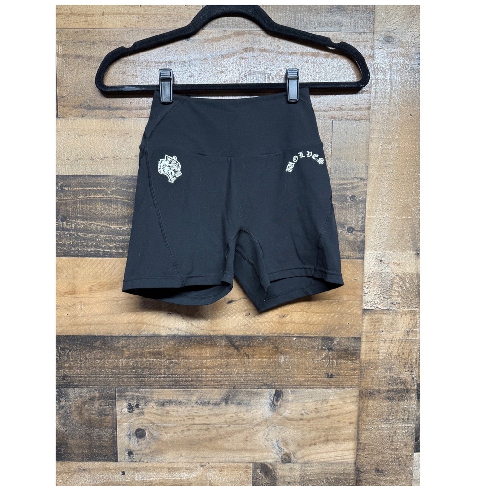 Darc Sport She Wolves Black Biker Shorts High Waisted Limited Edition XS 157/500